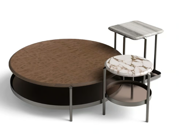 SKYLINE - Coffee table for living room by Giorgetti - view 2