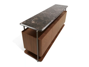 SKYLINE - Walnut sideboard by Giorgetti - view 3