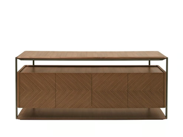 SKYLINE - Walnut sideboard by Giorgetti - view 2