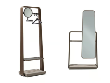 FRAME - Wooden valet stand by Giorgetti - view 2