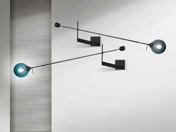 KENDAMA - Blown glass wall lamp by Giorgetti - view 2