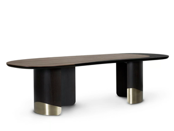 ARMONA - Wood veneer dining table by Greenapple - view 2