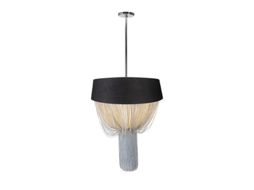 FOREVER - LED aluminium and oak wood ceiling lamp by Greenapple - view 3