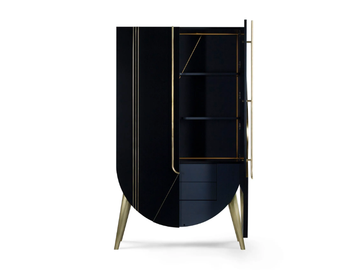 SAQRIS - Wooden highboard with integrated lighting by Greenapple - view 3