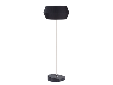 SUBLIME - LED stainless steel floor lamp with silk shade by Greenapple - view 2