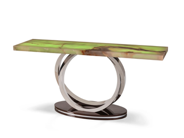 TURIM - Rectangular with light onyx console table by Greenapple - view 3