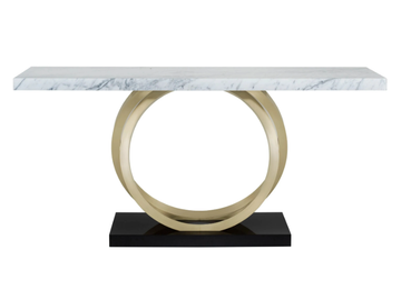 TURIM - Rectangular Calacatta marble console table by Greenapple - view 2