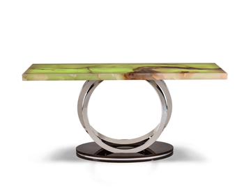 TURIM - Rectangular with light onyx console table by Greenapple - view 2