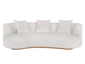 TWINS - Curved fabric sofa by Greenapple - view 2