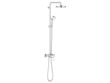 TEMPESTA COSMOPOLITAN SYSTEM 210 - Wall-mounted shower panel with hand shower with overhead shower by Grohe - view 2