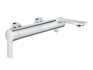 ALLURE NEW - Wall-mounted single handle bathtub mixer by Grohe - view 2
