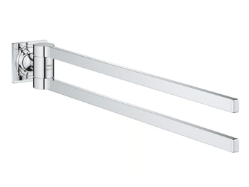 ALLURE NEW - Swivel metal towel rack by Grohe - view 2
