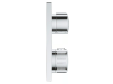 ALLURE NEW - Wall-mounted thermostatic bathtub mixer with plate by Grohe - view 3
