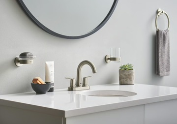 ESSENTIALS - Metal towel ring by Grohe - view 3