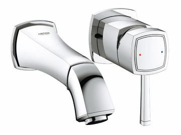 GRANDERA™ SIZE S - 2 hole single handle washbasin mixer by Grohe - view 2