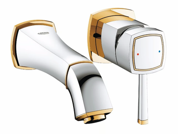 GRANDERA™ SIZE S - 2 hole single handle washbasin mixer by Grohe - view 3