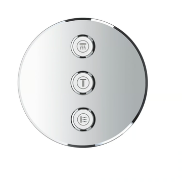 GROHTHERM SMARTCONTROL - Shower tap with plate by Grohe - view 3