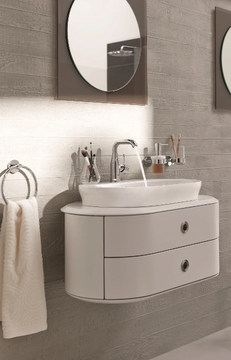 ESSENCE NEW - SIZE L - Countertop single handle washbasin mixer with pop up waste by Grohe - view 3