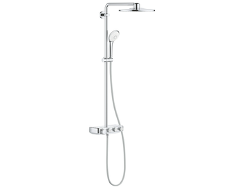 EUPHORIA SMARTCONTROL SYSTEM 310 DUO - Wall-mounted thermostatic shower panel by Grohe - view 2