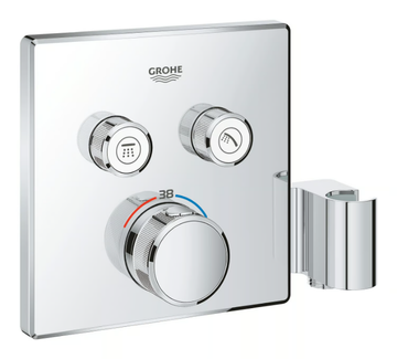 GROHTHERM SMARTCONTROL - Thermostatic shower mixer with hand shower by Grohe - view 3