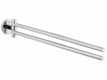 ESSENTIALS - Swivel metal towel rack by Grohe - view 2