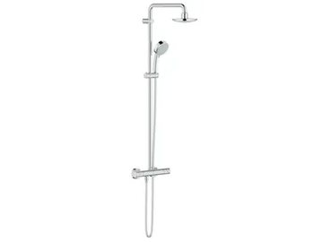 TEMPESTA COSMOPOLITAN 160 - Wall-mounted thermostatic shower panel by Grohe - view 2