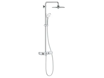 EUPHORIA SMARTCONTROL SYSTEM 260 MONO - Wall-mounted thermostatic shower panel by Grohe - view 2
