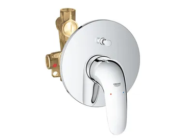 EUROSTYLE NEW - Single handle bathtub/shower mixer with diverter by Grohe - view 2
