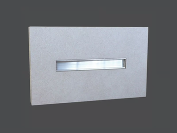MARKER LIGHT FITTINGS ALUMINIUM PROFILE - Plasterboard steplight by Gyps - view 2