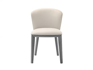 ERIKA - Upholstered leather chair by HC28 - view 3
