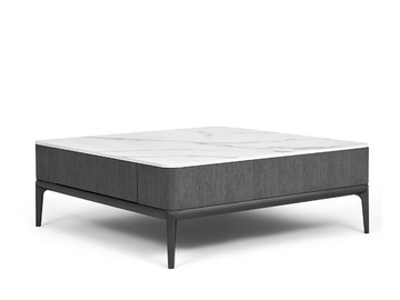 ERIKA - Low wooden coffee table with storage space by HC28 - view 2