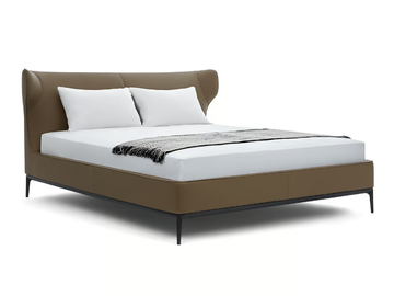ERIKA - Double bed with upholstered headboard by HC28 - view 2