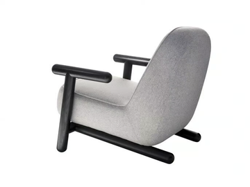 BOLD - Fabric armchair with armrests by HC28 - view 3