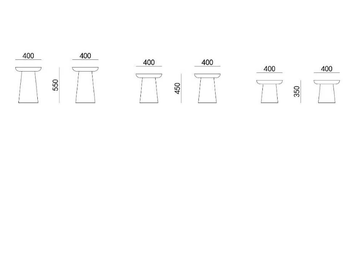 FUNGO - Glass-fibre side table by HC28 - view 3