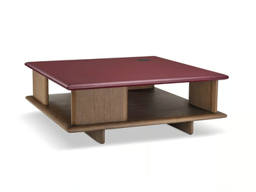 SALVER - Square wooden coffee table with storage space by HC28 - view 2