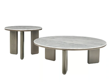 OASIS - Round marble coffee table by HC28 - view 3
