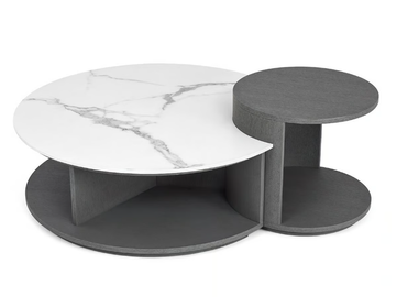 PLANET - Wooden coffee table by HC28 - view 3