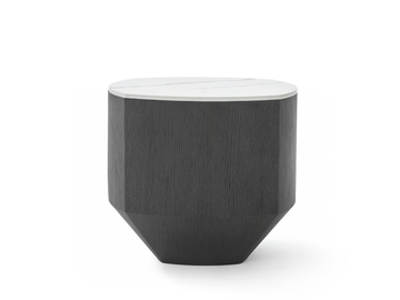SKY - Round wooden coffee table for living room by HC28 - view 3