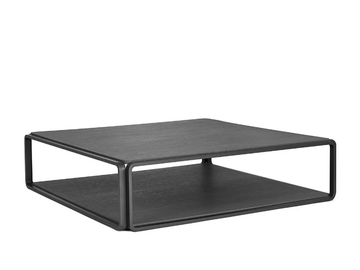 ANGLE - Low coffee table with storage space by HC28 - view 3