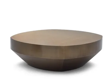 SKY - Low round stainless steel coffee table by HC28 - view 2
