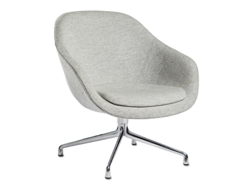 ABOUT A LOUNGE CHAIR AAL81 - Swivel easy chair with armrests by Hay - view 2