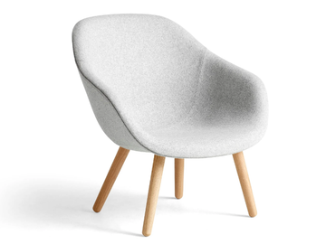 ABOUT A LOUNGE CHAIR AAL82 - Upholstered easy chair with armrests by Hay - view 3