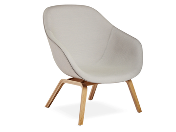 ABOUT A LOUNGE CHAIR AAL83 - Upholstered easy chair with armrests by Hay - view 3