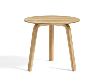 BELLA - Round wooden coffee table by Hay - view 2