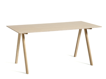 COPENHAGUE CPH10 - Rectangular wooden writing desk by Hay - view 2