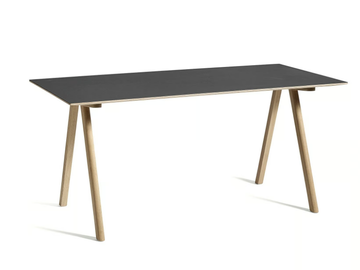 COPENHAGUE CPH10 - Rectangular wooden writing desk by Hay - view 3