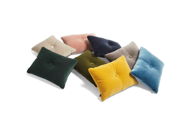 DOT CUSHION SOFT - Solid-color rectangular cotton cushion by Hay - view 3