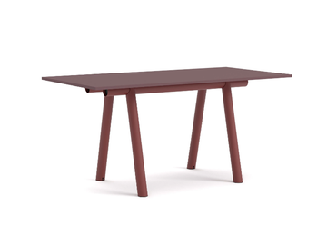 BOA - Rectangular High meeting table by Hay - view 2