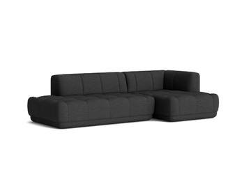 QUILTON CORNER COMBINATION 21 - Sectional corner fabric sofa by Hay - view 3