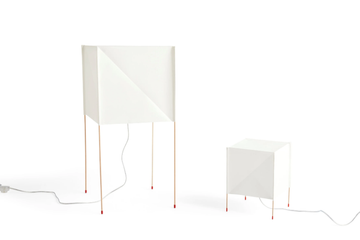 PAPER CUBE - LED recycled PET floor lamp by Hay - view 3